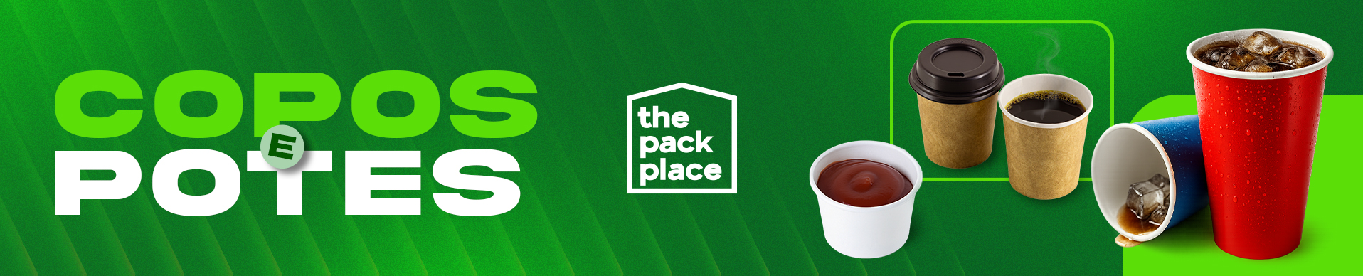 Copos e potes